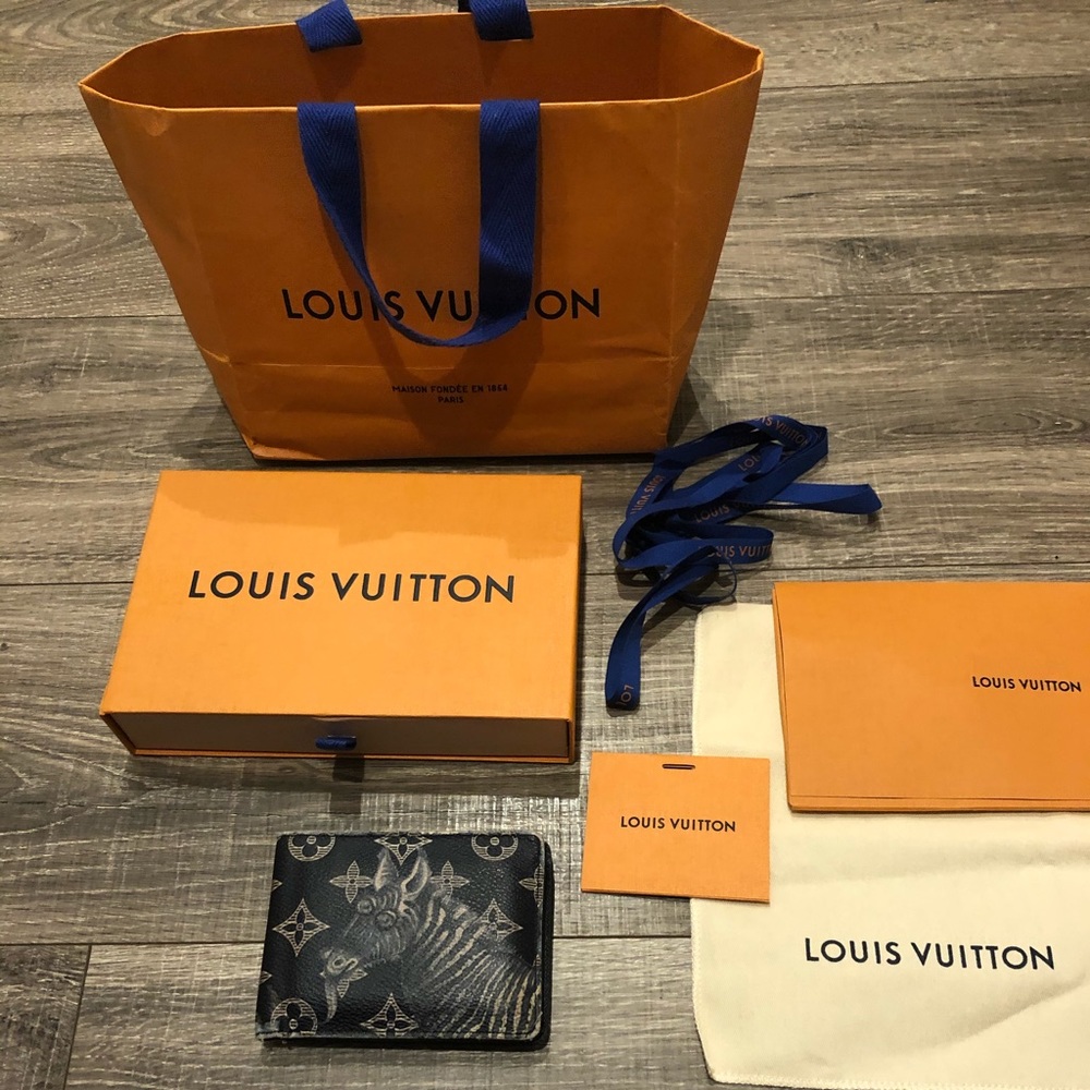 LOUIS VUITTON Chapman Brothers Savanna wallet